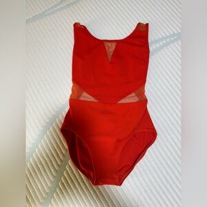 Purple Pixies Leotard - Orange
